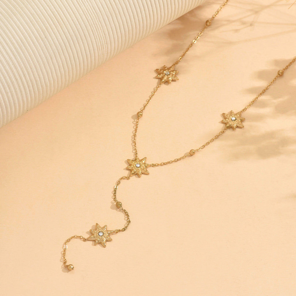 Collier étoiles d’or