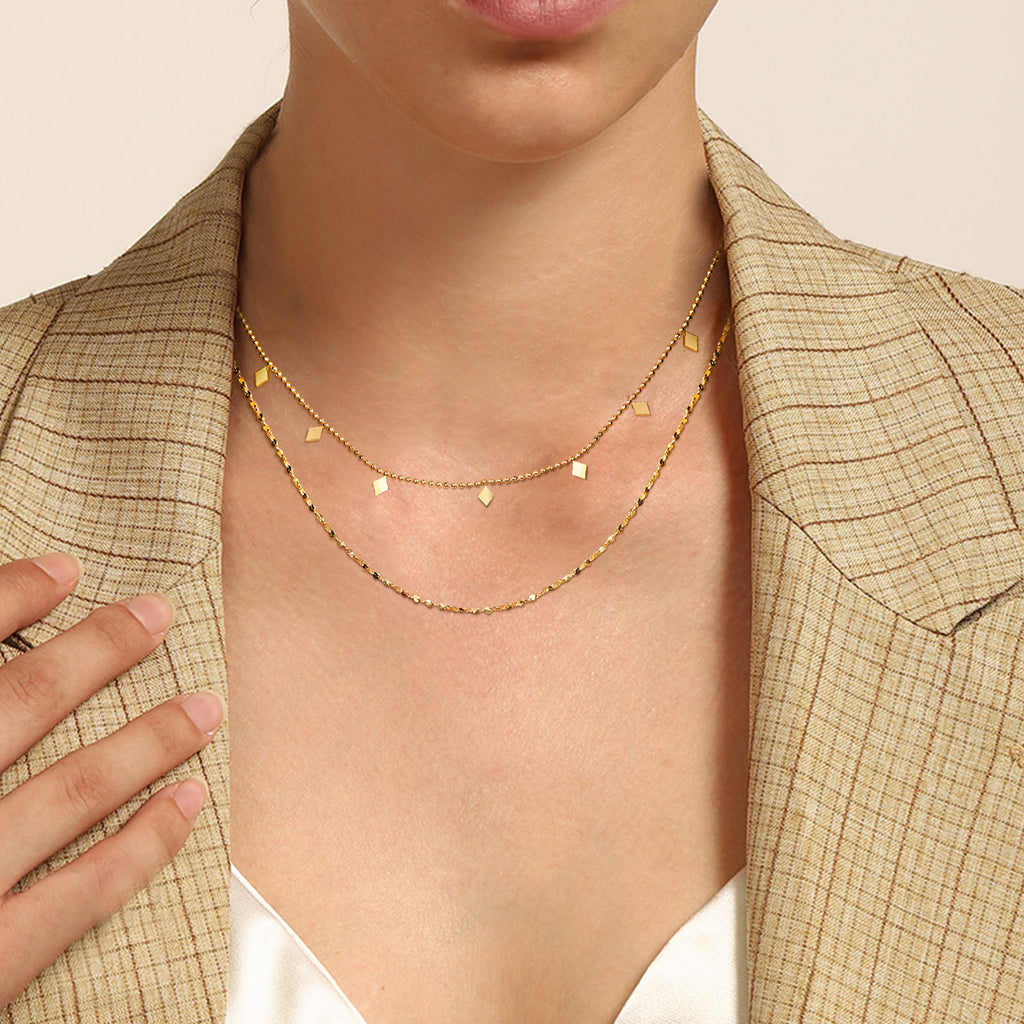 Collier carnaval doré