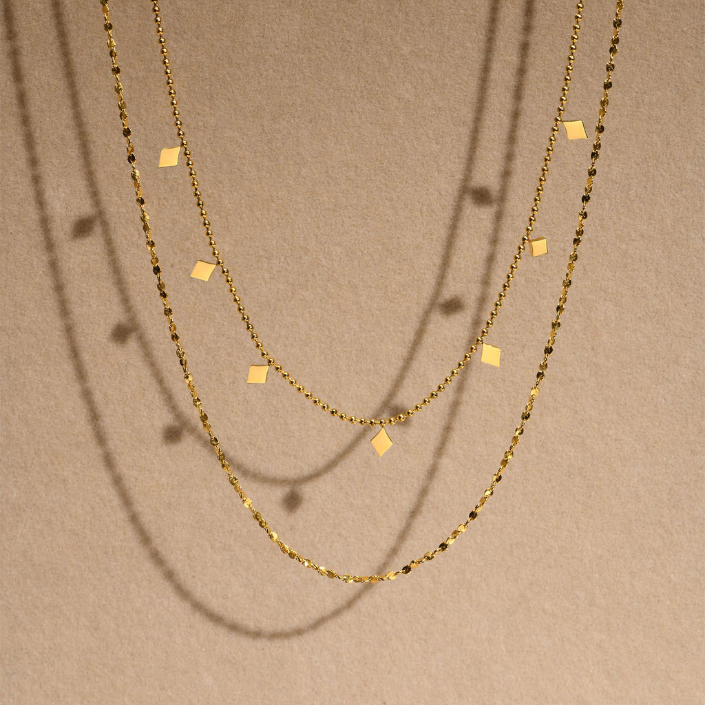 Collier carnaval doré