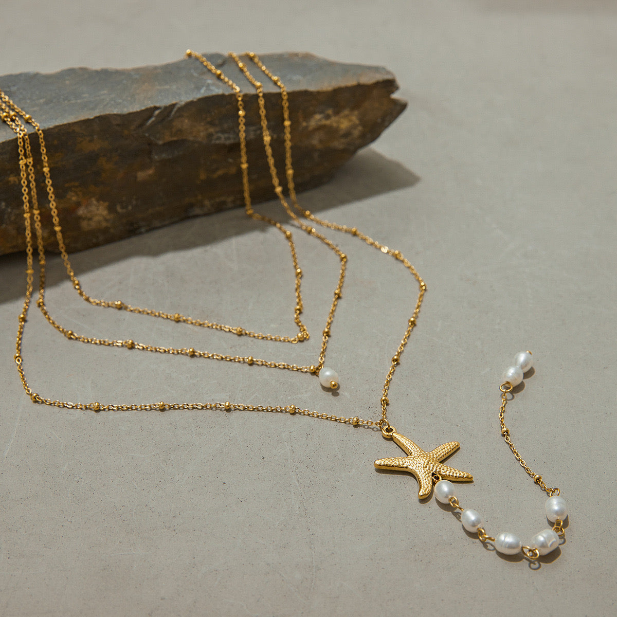 Collier Vœu doré
