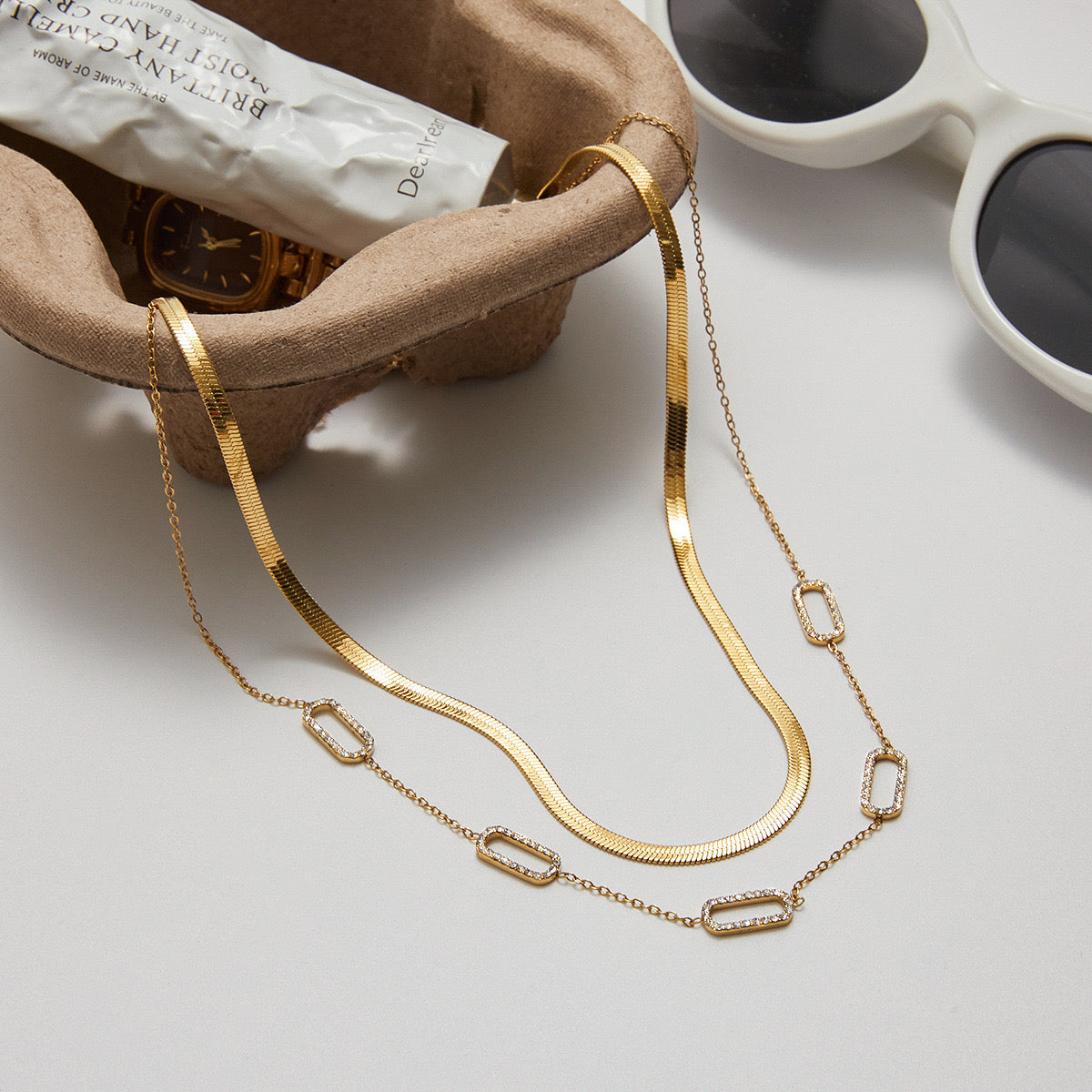 Collier Lien Doré