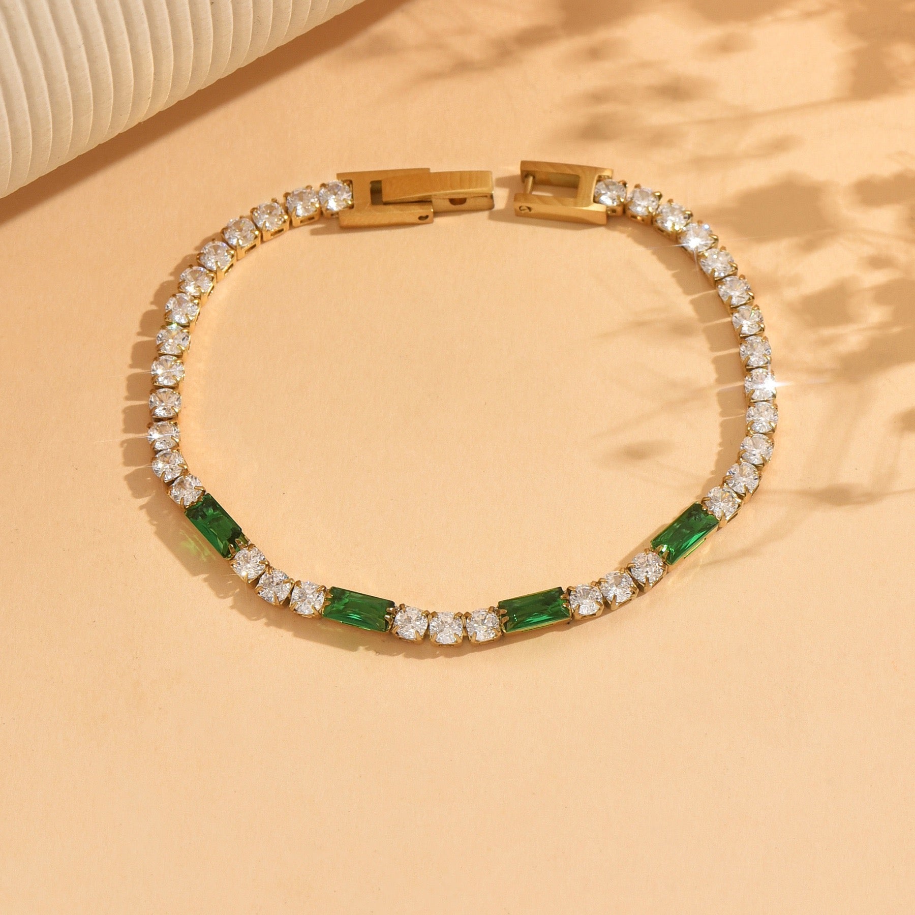 Bracelet Linéa vert