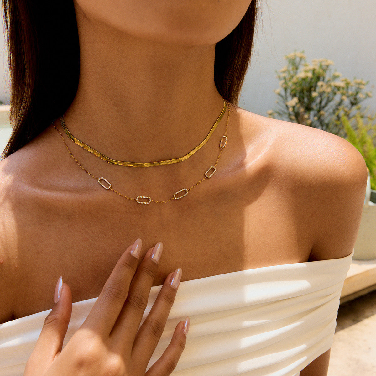Collier Lien Doré