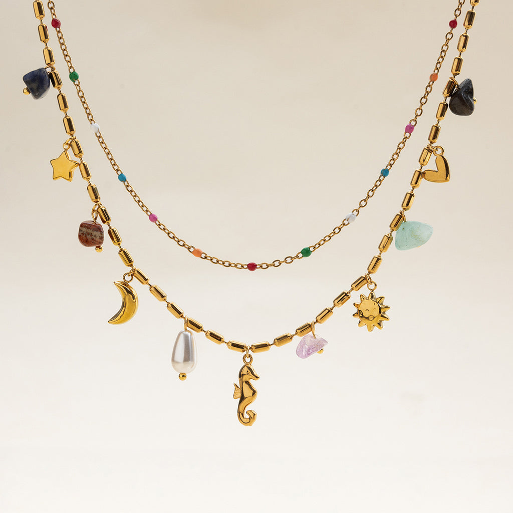 Collier Talismans Solaires